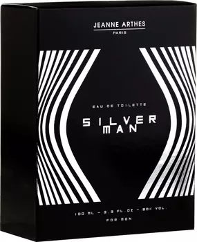 Туалетная вода Jeanne Arthes Silver Man