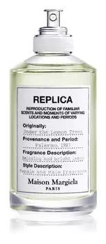Туалетная вода Maison Margiela REPLICA Under the Lemon Trees, 100 мл