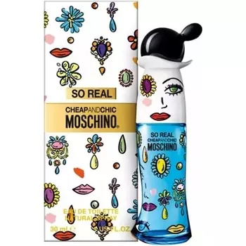 Туалетная вода Moschino Cheap And Chic So Real, натуральный спрей, 30 мл