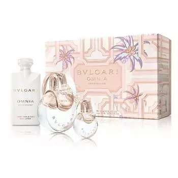 Туалетная вода Omnia Crystalline Spring Edition 100 мл + лосьон для тела 75 мл + туалетная вода 15 мл Bvlgari