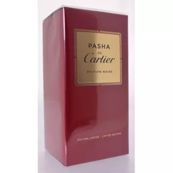 Туалетная вода Pasha De Edition Noire 100 мл, ограниченный выпуск, Cartier