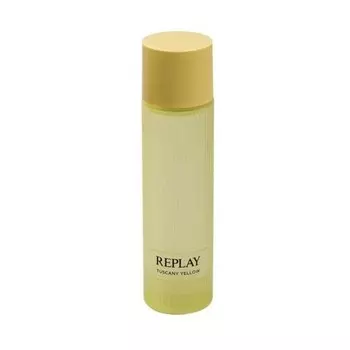Туалетная вода Replay Earth Made by Tuscany Yellow для тела унисекс, веганский свежий и бодрящий древесно-амбровый аромат 200 мл