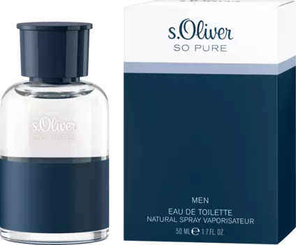 Туалетная вода So pure Men 50 мл s.Oliver