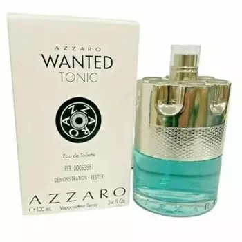 Туалетная вода-спрей Azzaro Wanted Tonic для мужчин, 3,4 унции