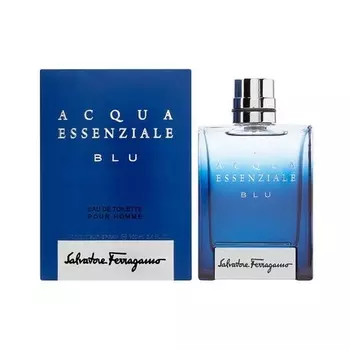 Туалетная вода-спрей для мужчин Acqua Essenziale Blu, 1,7 унции, кедр, лаванда, лимон, Salvatore Ferragamo