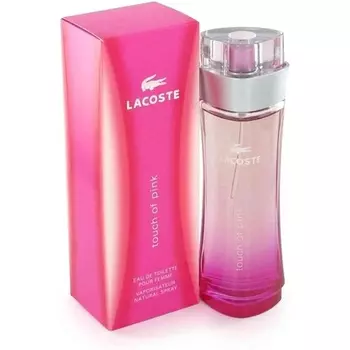 Туалетная вода Touch Of Pink спрей, 50 мл, свежая, Lacoste