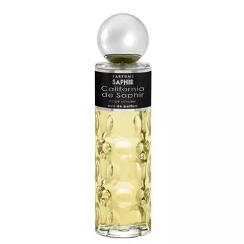 Туалетная вода унисекс California de Saphir Pour Homme EDP Saphir, 200 ml