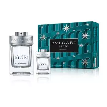 Туалетная вода унисекс Main Rain Essence Eau de Parfum Estuche Bvlgari, EDP 100 ml + EDP 15 ml