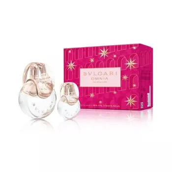 Туалетная вода унисекс Omnia Crystalline Estuche Eau de Toilette Bvlgari, EDT 100 ml + Mini