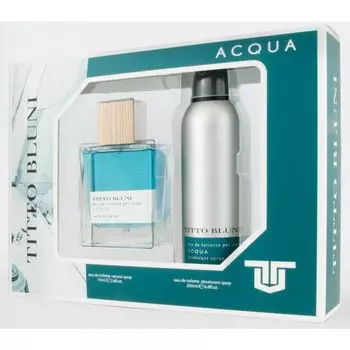 Туалетная вода унисекс Titto Bluni Set Acqua Titto Bluni, 75 ml