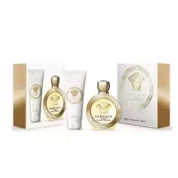 Туалетная вода Versace Eros Pour Femme для женщин, подарочный набор, спрей для тела, 100 мл