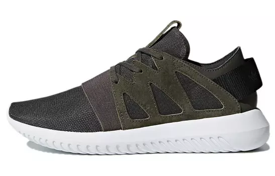 Тубулярные туфли для жизни женские низкие серые/белые Adidas Originals