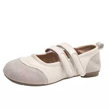 Туфли ABCYLM Mary Jane Shoes Women's, бежевый