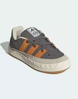 Туфли Adimatic в цвете серая четверка / оранжевый крюк / алюминий adidas Originals