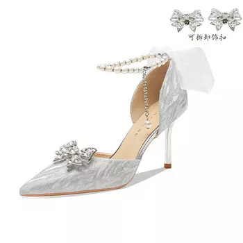 Туфли Ainer-cat High Heels Women's, серебряный