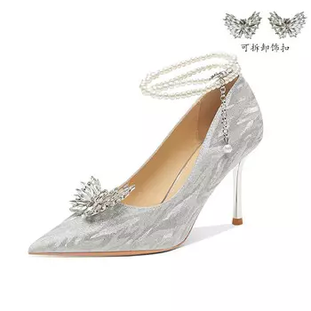 Туфли Ainer-cat High Heels Women's, серебряный