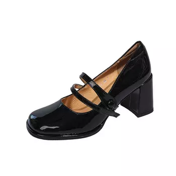 Туфли AIQINISHA Mary Jane Shoes Women's, белый