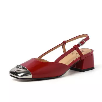 Туфли Aiqinisha Women's, красный/серебристый