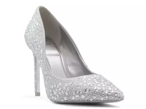 Туфли Aldo x Disney 100 Stessy Pump, серебряный/металлик