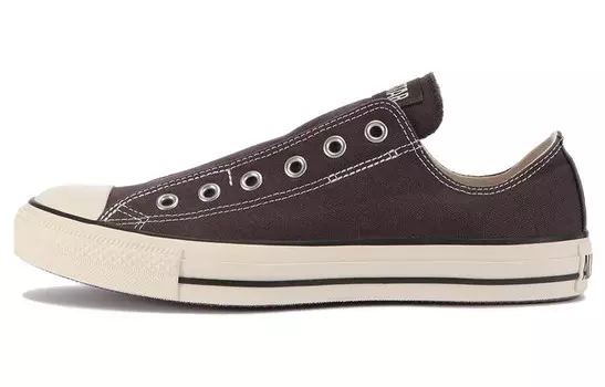 Туфли All Star Slip 3 Ox Canvas унисекс с низким верхом коричневого цвета Converse