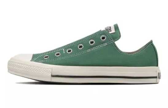 Туфли All Star Slip 3 Ox Canvas унисекс с низким верхом зеленого, белого, черного цвета Converse
