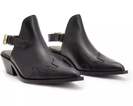 Туфли AllSaints Desi Mule, черный