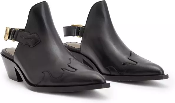 Туфли AllSaints Desi Mule, черный