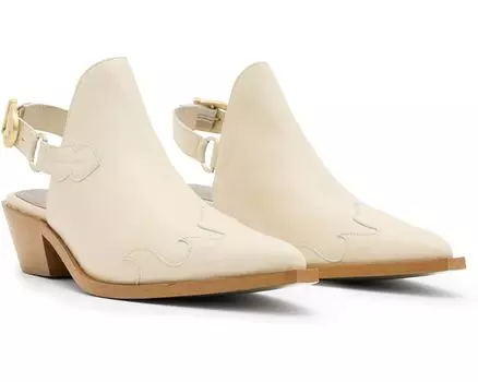 Туфли AllSaints Desi Mule, цвет Parchment White