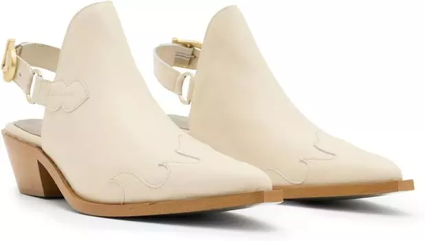 Туфли AllSaints Desi Mule, цвет Parchment White