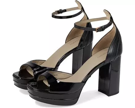 Туфли AllSaints Tia Platform Heel, цвет Black Shine