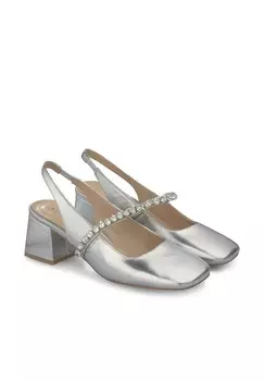 Туфли Alma en Pena, посеребренный