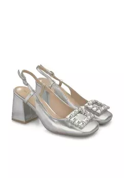 Туфли Alma en Pena, посеребренный