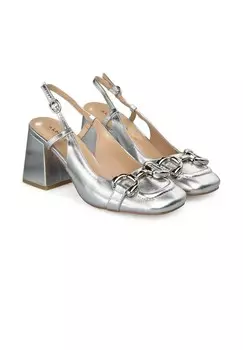 Туфли Alma en Pena, посеребренный
