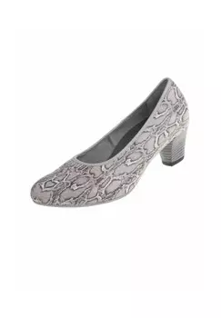 Туфли Amanda с модным анималистичным принтом Lei, белый