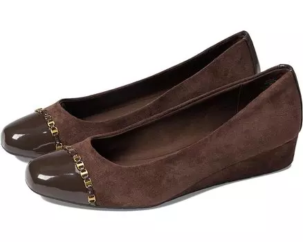 Туфли Anne Klein Moxy, цвет Dark Brown Fabric