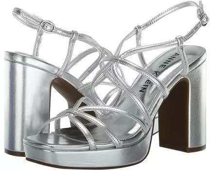 Туфли Anne Klein Zenon, серебряный