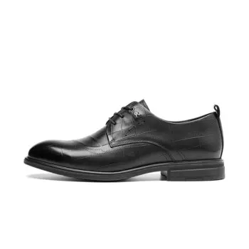 Туфли AOKANG Dress Shoes Men Low-Top, черный