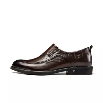 Туфли AOKANG Dress Shoes Men Low-Top, черный