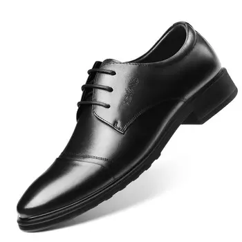Туфли AOKANG Dress Shoes Men Low-Top, черный
