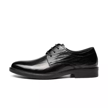 Туфли AOKANG Dress Shoes Men Low-Top, черный