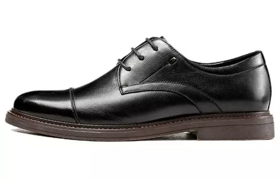 Туфли AOKANG Dress Shoes Men Low-Top, черный