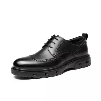 Туфли AOKANG Men's Casual Shoes Men Low-Top, черный