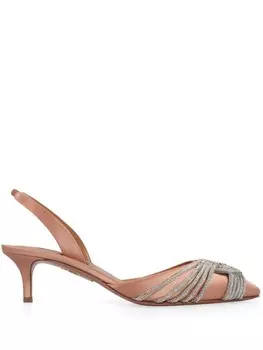 Туфли Aquazzura Gatsby 50 мм, розовый