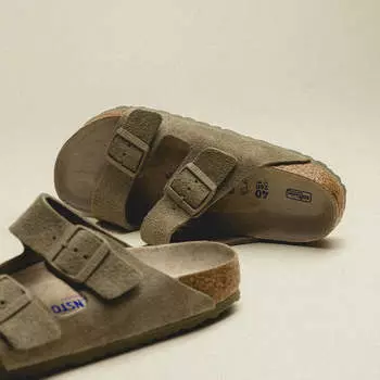 Туфли Arizona Birkenstock, хаки