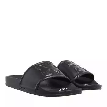 Туфли arrow pool sliders Off-White, черный