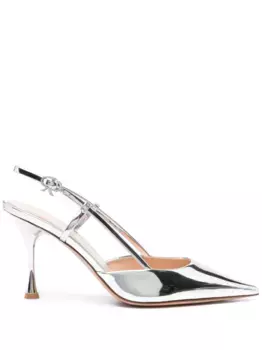 Туфли Ascent 85 Gianvito Rossi, серебяный