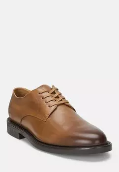 Туфли ASHER BURNISHED LEATHER DERBY SHOE Polo Ralph Lauren, коричневый