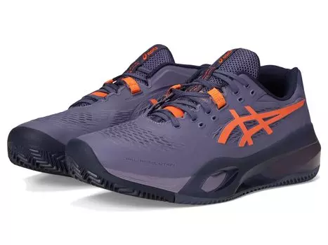 Туфли ASICS Gel-Resolution X Clay, цвет Greyish Purple/Nova Orange
