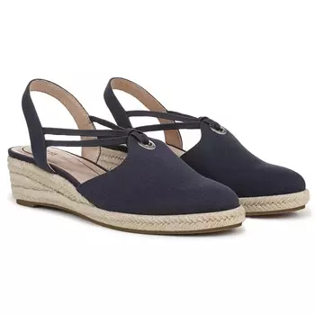 Туфли-эспадрильи на танкетке Kennedy Lifestride, lux navy fabric