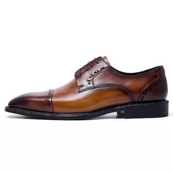 Туфли ASTON M.JAZZ Dress Shoes Men Low-Top, коричневый